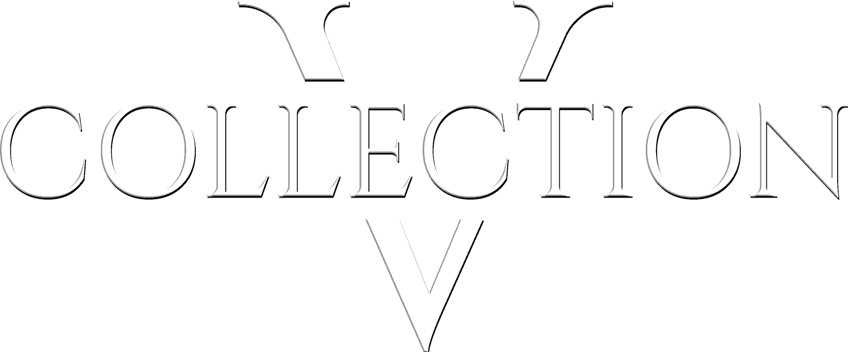 Logo V Collection neg schatten